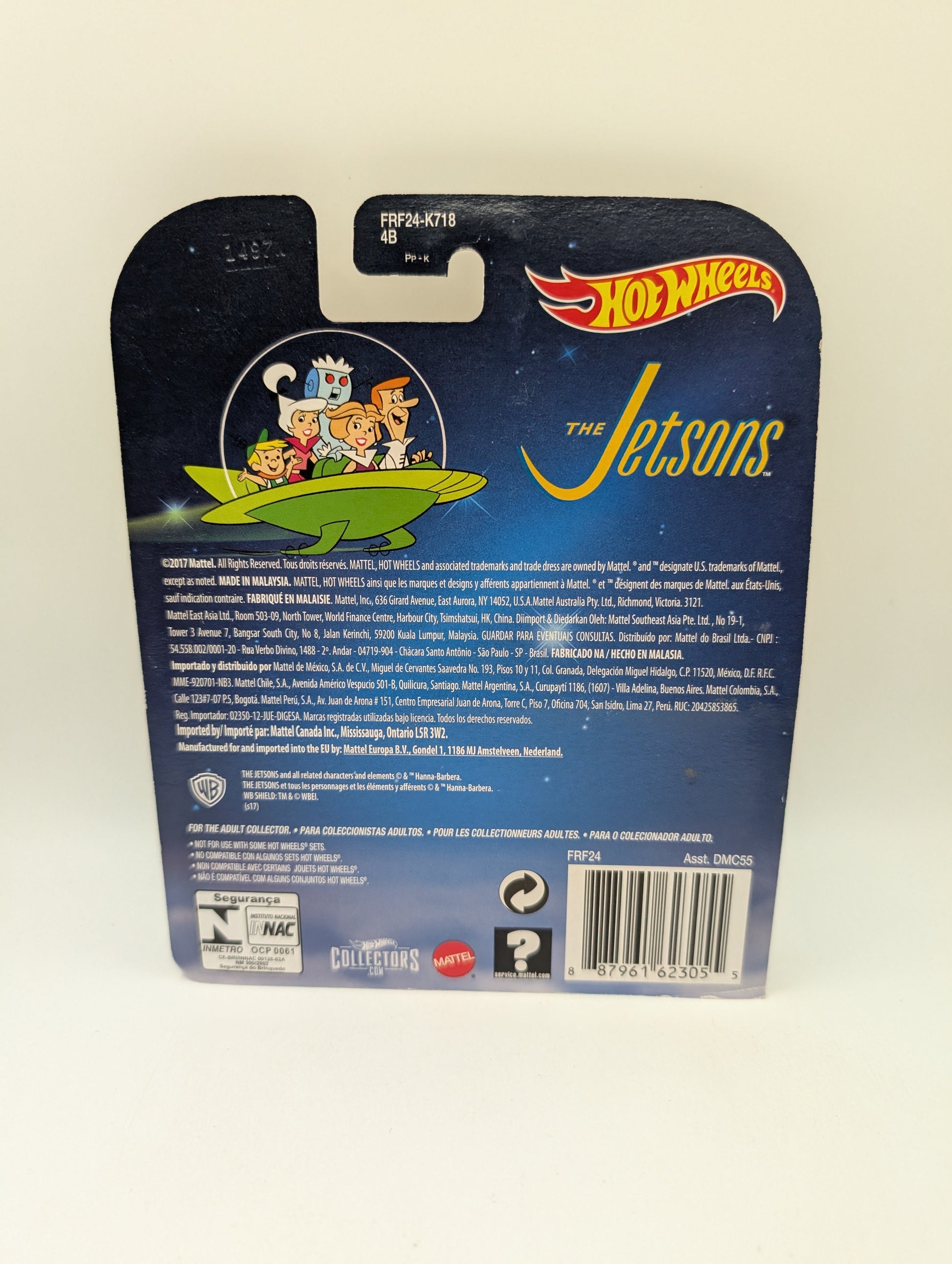 2017 Hot Wheels - THE JETSONS Capsule - Retro Entertainment 1:64 HW Mattel FRF24 FRENLY BRICKS - Open 7 Days