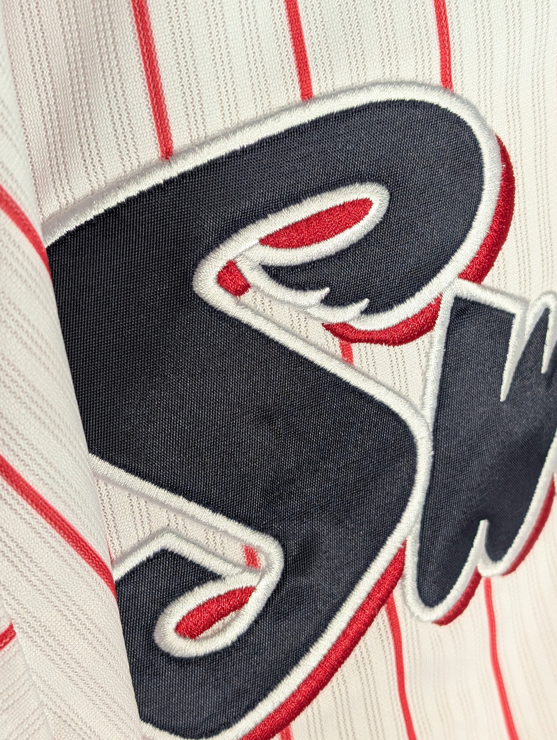 Nippon Baseball Tokyo Yakult Swallows 2016-2019 Home White/Red Blank XL Jersey