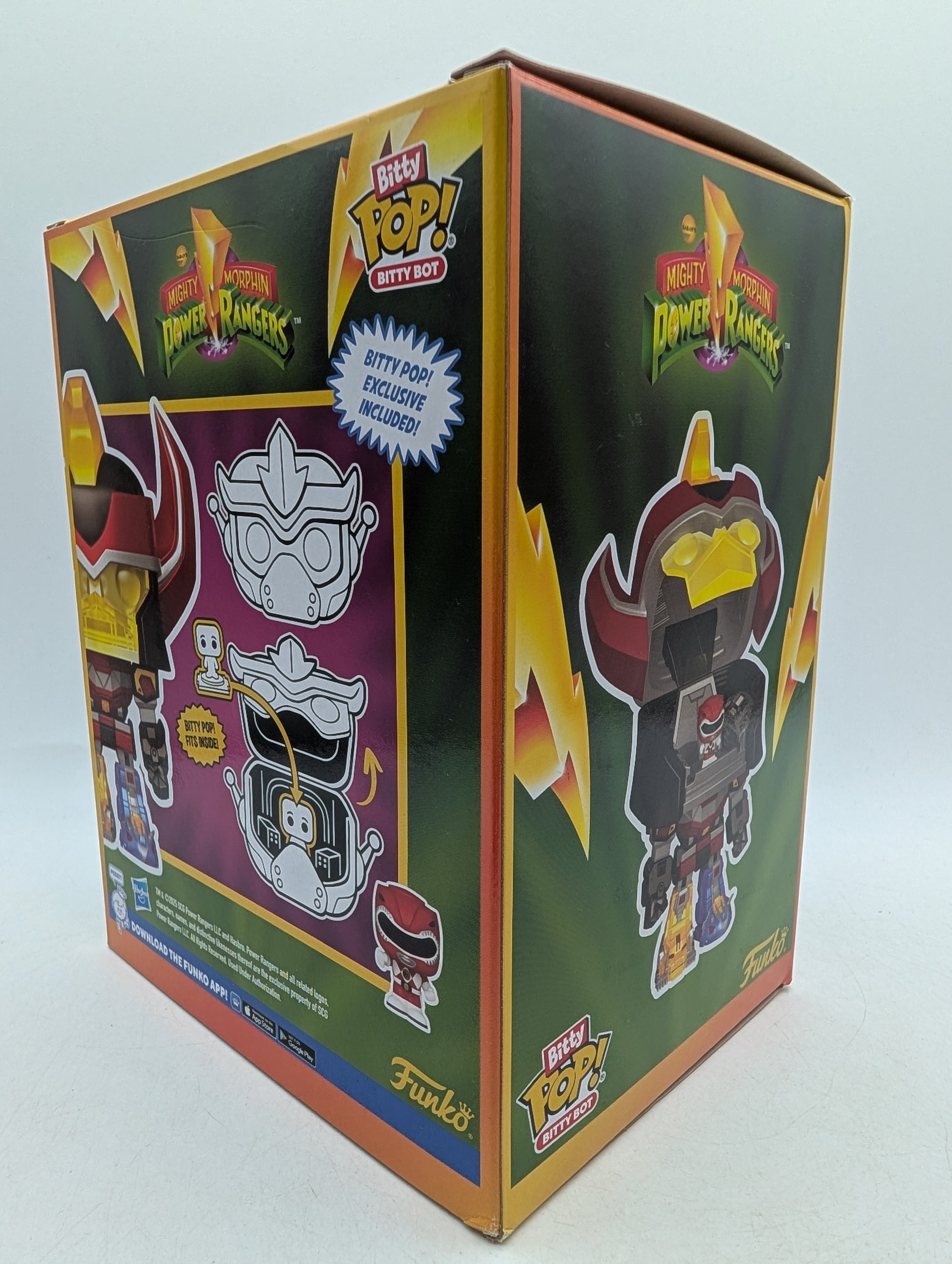 Bitty POP! Mighty Morphin Power Rangers Megazord with Red Ranger 2Pc image 6