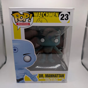 Movies Funko Pop - Dr. Manhattan #23 - Watchmen - Rare Vaulted FRENLY BRICKS - Open 7 Days