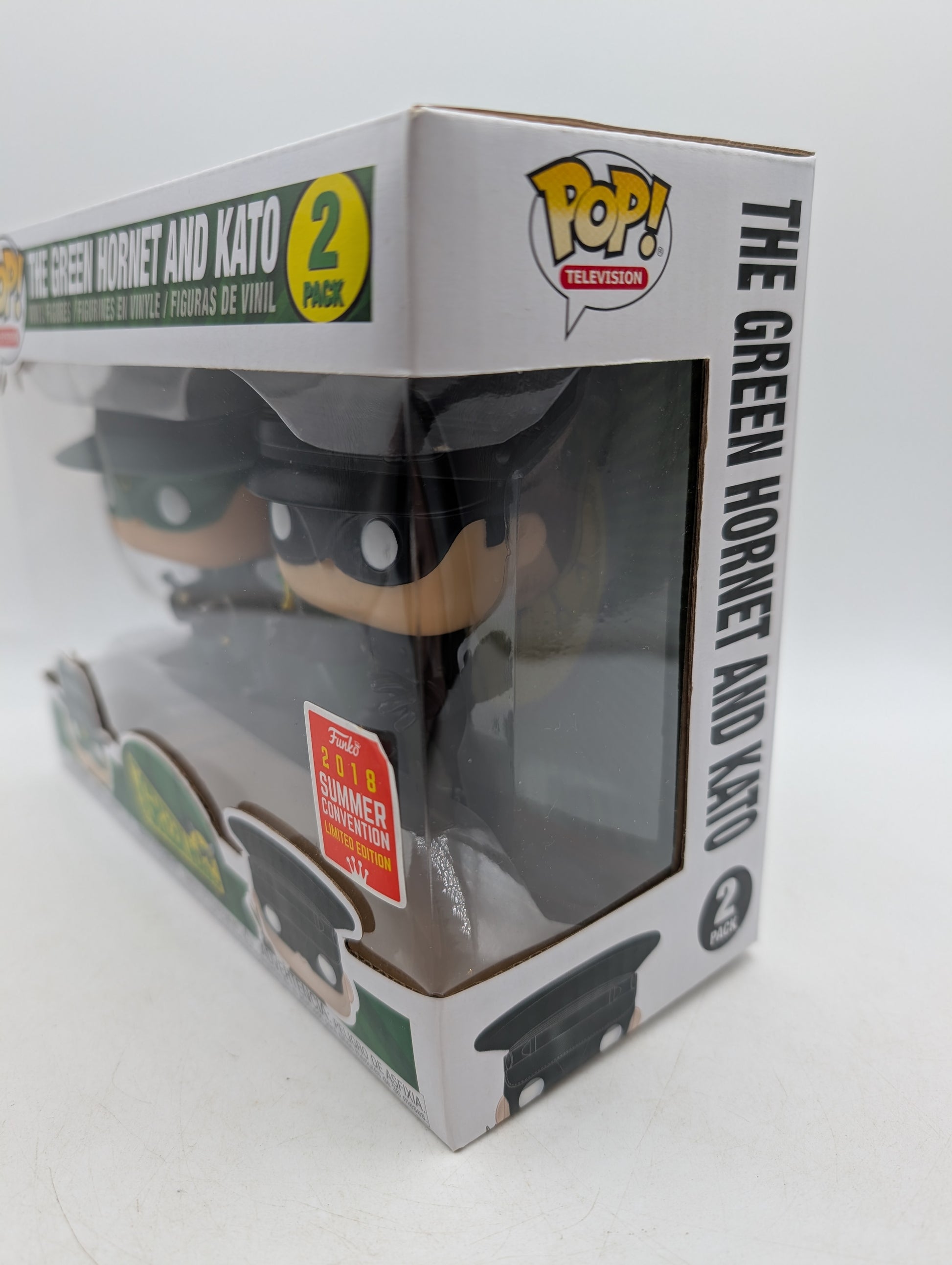 Funko POP! Movies The Green Hornet and Kato 2018 Summer Con Exclusive image 2
