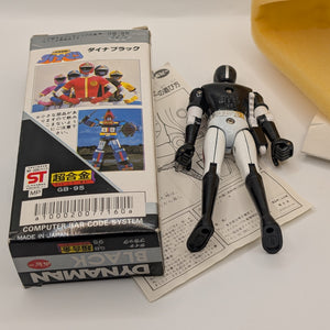 1983 BANDAI JAPAN POWER RANGERS SENTAI DYNAMAN POPY CHOGOKIN MEGA RARE black FRENLY BRICKS - Open 7 Days