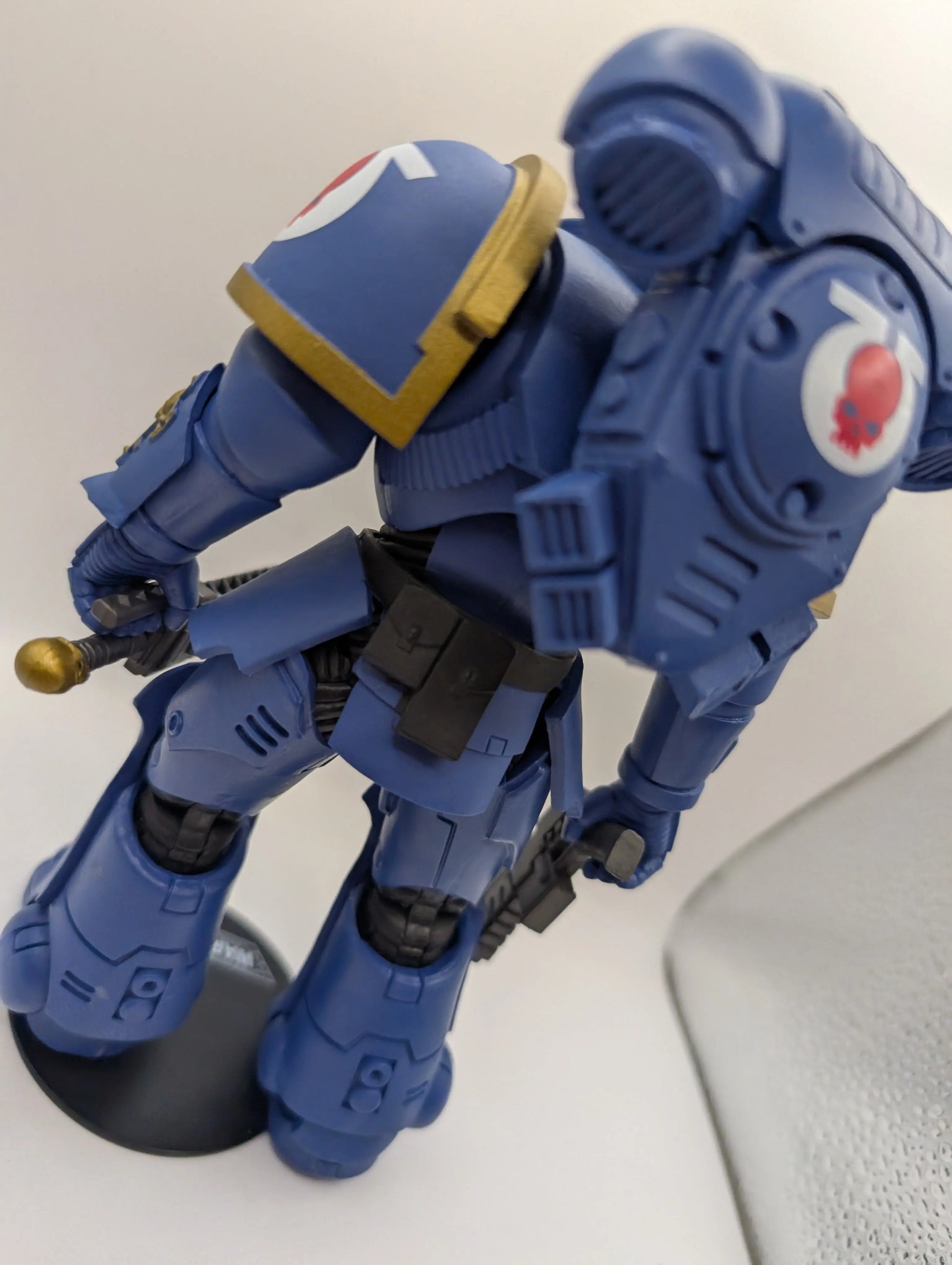 McFarlane Toys Warhammer 40,000 Ultramarines Primaris Assault Intercessor 7 Inch FRENLY BRICKS - Open 7 Days