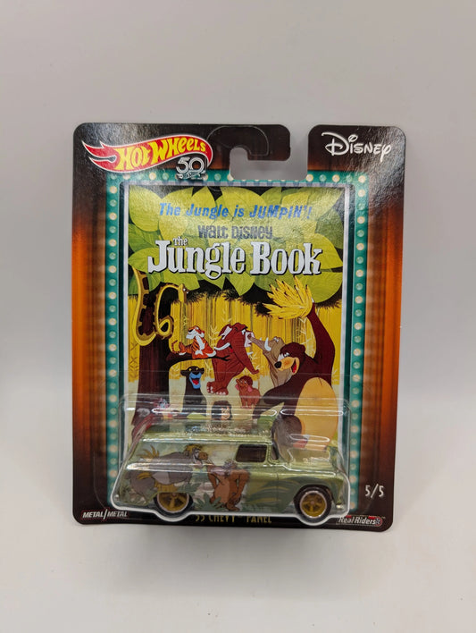 Hot Wheels Pop Culture Disney The Jungle Book 55 Chevy Panel Real/Riders FRENLY BRICKS - Open 7 Days