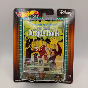 Hot Wheels Pop Culture Disney The Jungle Book 55 Chevy Panel Real/Riders FRENLY BRICKS - Open 7 Days
