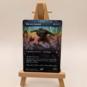 Marrow-Gnawer (Borderless) #79 (Foil) (NM) Bloomburrow BLC Magic MTG FRENLY BRICKS - Open 7 Days
