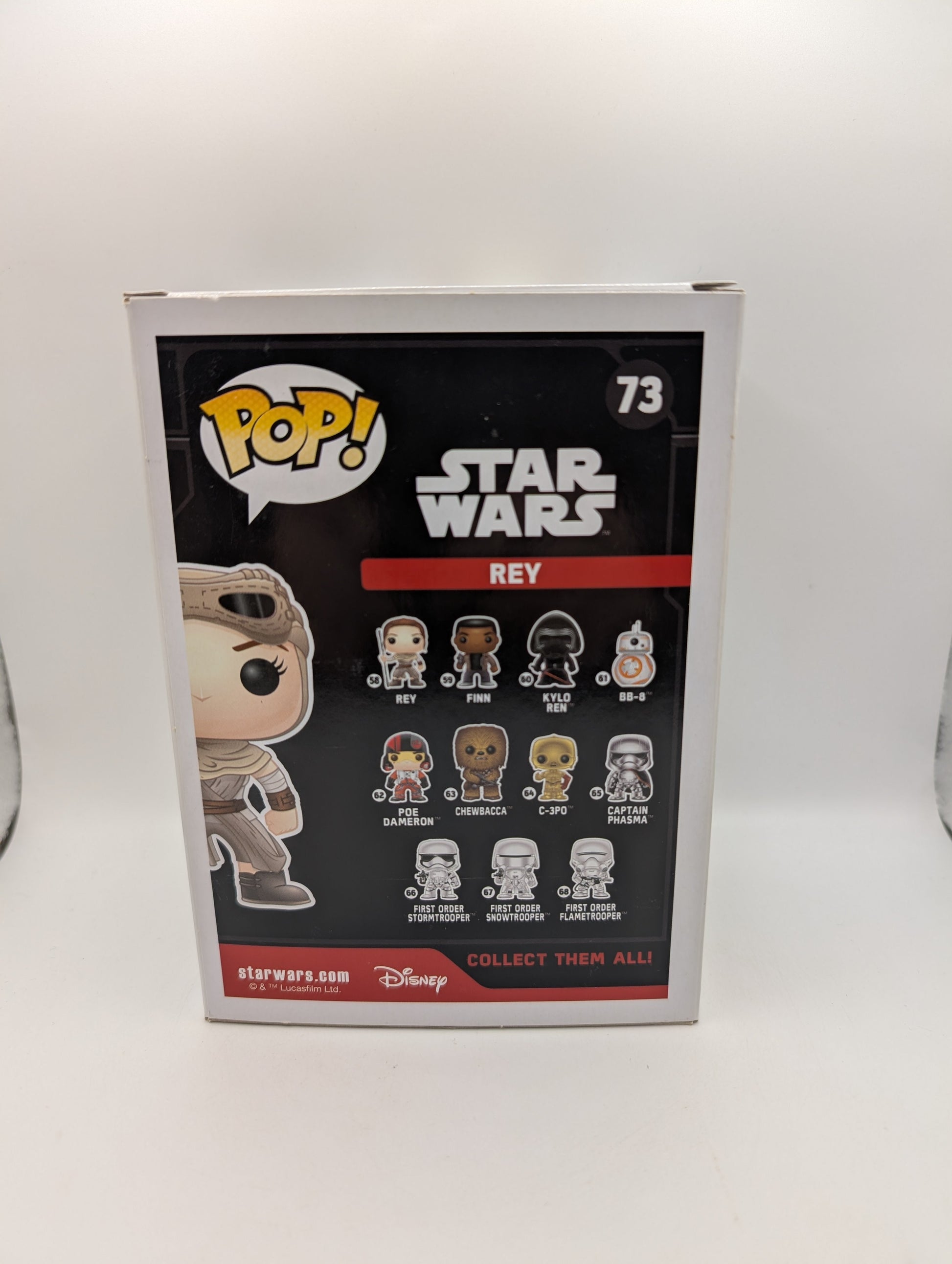 Star Wars -  Rey #73 Funko Pop Vinyl Figure 2016 FRENLY BRICKS - Open 7 Days