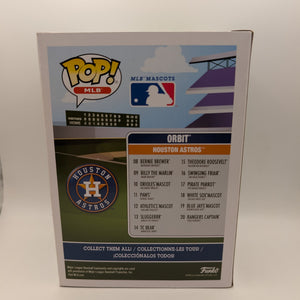 Funko Pop MLB Mascots Orbit #04 Houston Astros Vaulted Baseball Vinyl FRENLY BRICKS - Open 7 Days