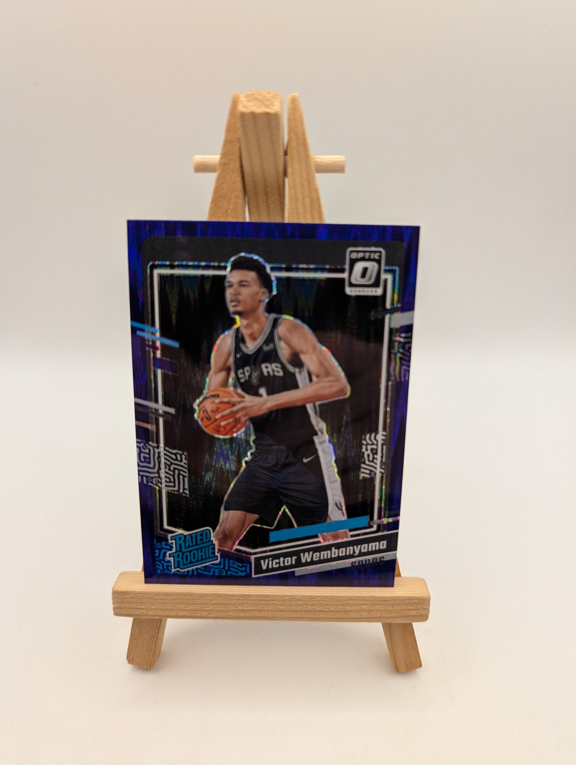 2023-24 Donruss Optic Rated Rookie Victor Wembanyama Purple Shock Prizm RC FRENLY BRICKS - Open 7 Days
