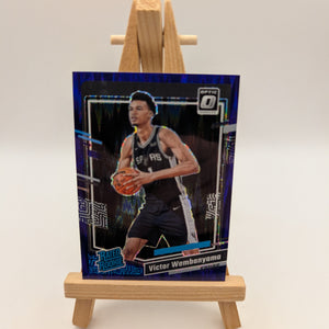 2023-24 Donruss Optic Rated Rookie Victor Wembanyama Purple Shock Prizm RC FRENLY BRICKS - Open 7 Days