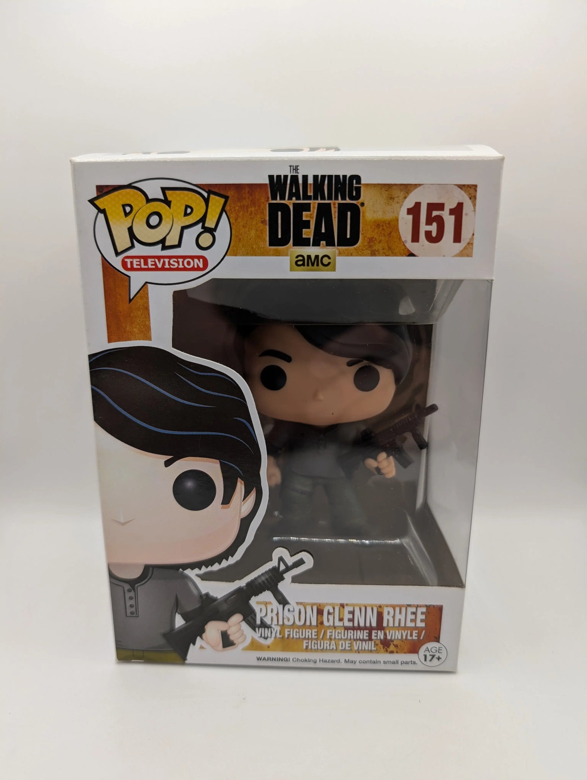 Prison Glenn Rhee 151 ~ The Walking Dead ~ Funko Pop Vinyl ~ AMC Television FRENLY BRICKS - Open 7 Days