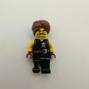 LEGO Ninjago Sky Pirate Minifigure Foot Soldier w/ Turban Peg Leg 853544 njo231 FRENLY BRICKS - Open 7 Days