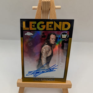 2026 Topps Chrome WWE UNDERTAKER 1986 Legend Autograph Auto Gold /50 FRENLY BRICKS - Open 7 Days