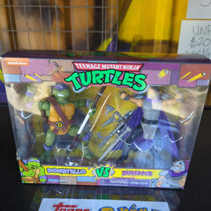 TMNT (1987) - Donatello vs. Shredder Classic Collection 6” Action Figure 2 Pack FRENLY BRICKS - Open 7 Days