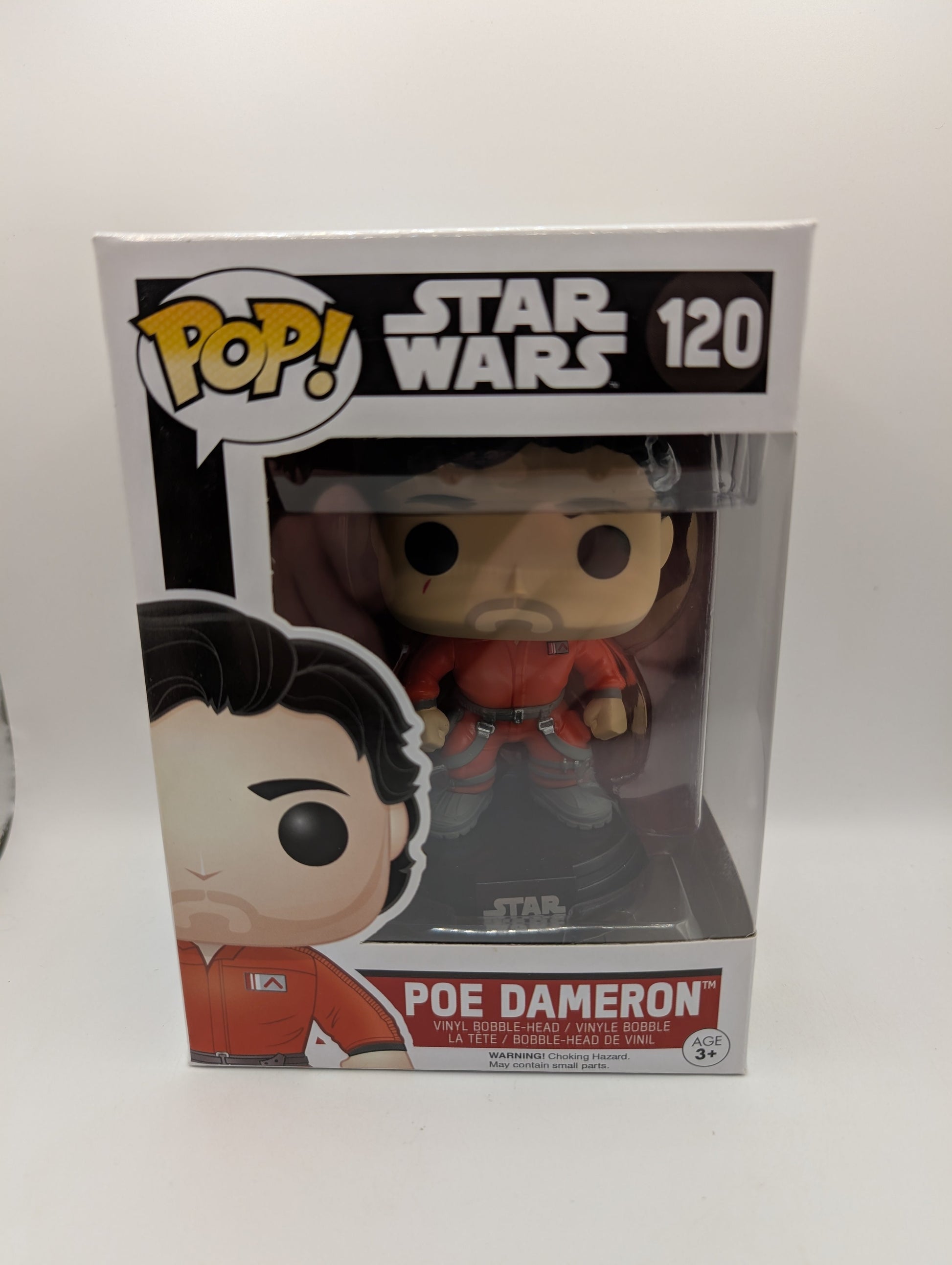 Funko Pop Vinyl Star Wars #120 Poe Dameron FRENLY BRICKS - Open 7 Days