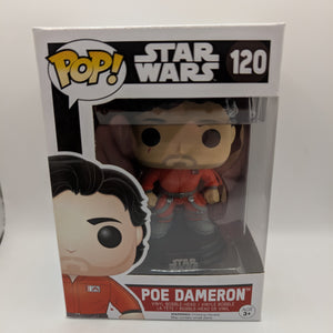 Funko Pop Vinyl Star Wars #120 Poe Dameron FRENLY BRICKS - Open 7 Days