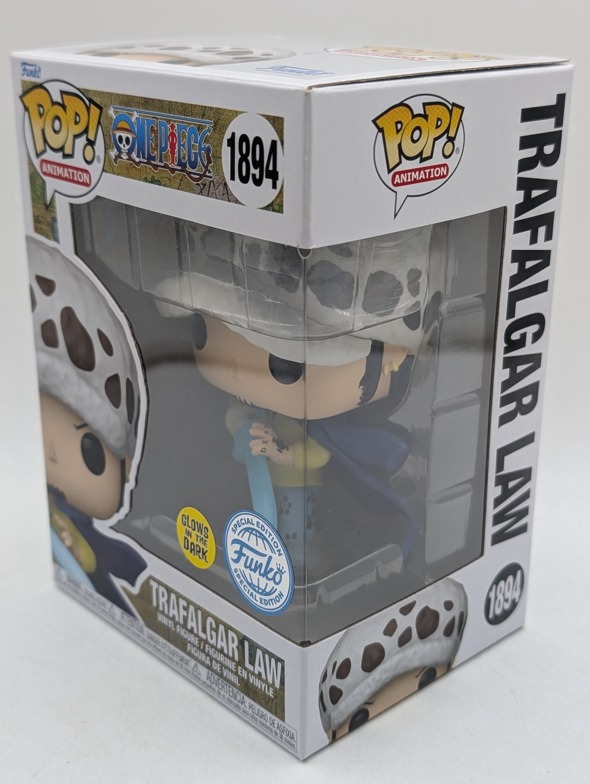 Funko Pop! One Piece Trafalgar Law #1894 Glow in the Dark image 2