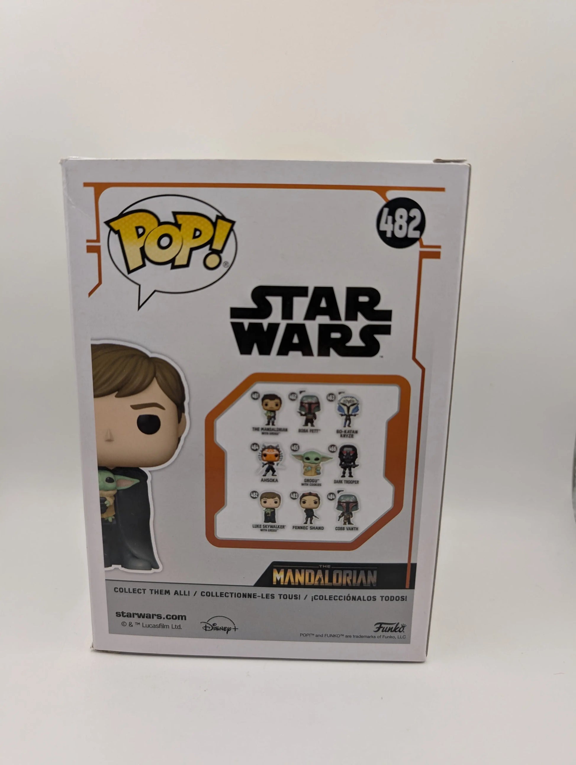 Funko Pop! Vinyl: Star Wars - Luke Skywalker with Grogu #482 FRENLY BRICKS - Open 7 Days