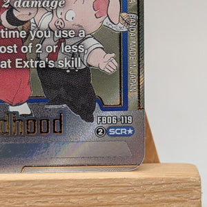 Dragonball Fusion World Manga Booster SB02 Son Goku: Secret Rare Alt FB06-119* FRENLY BRICKS - Open 7 Days