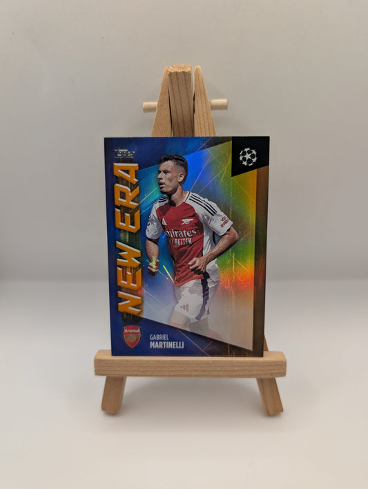 Gabriel Martinelli Arsenal FC /25 Orange 2024/25 Topps UCC Flagship #NE-3 FRENLY BRICKS - Open 7 Days