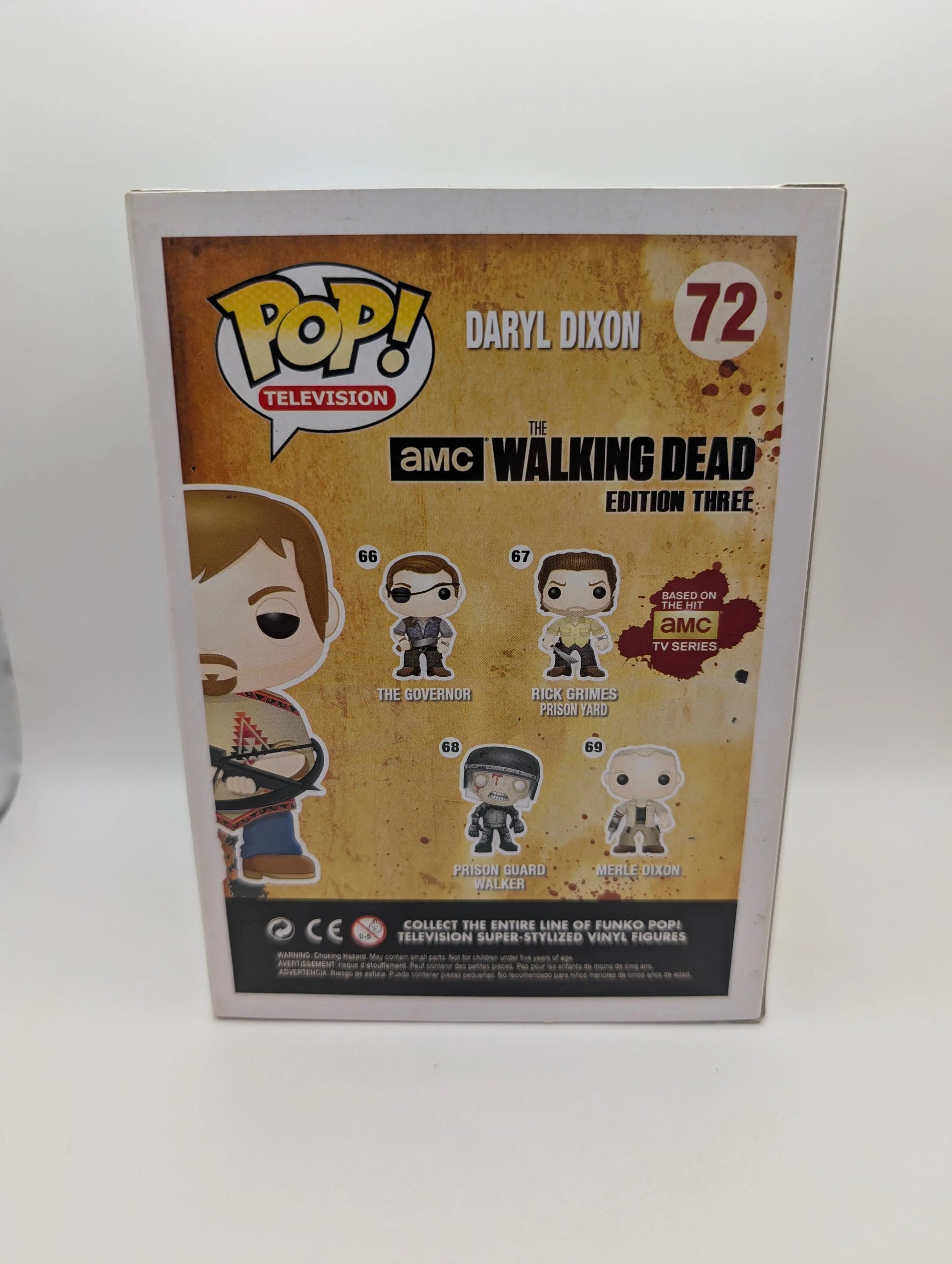 Funko Pop! Vinyl Television The Walking Dead Daryl Dixon #72 FRENLY BRICKS - Open 7 Days