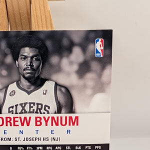 ANDREW BYNUM 2012-13 PANINI ABSOLUTE SPECTRUM 1/1 SSP 76ers FRENLY BRICKS - Open 7 Days