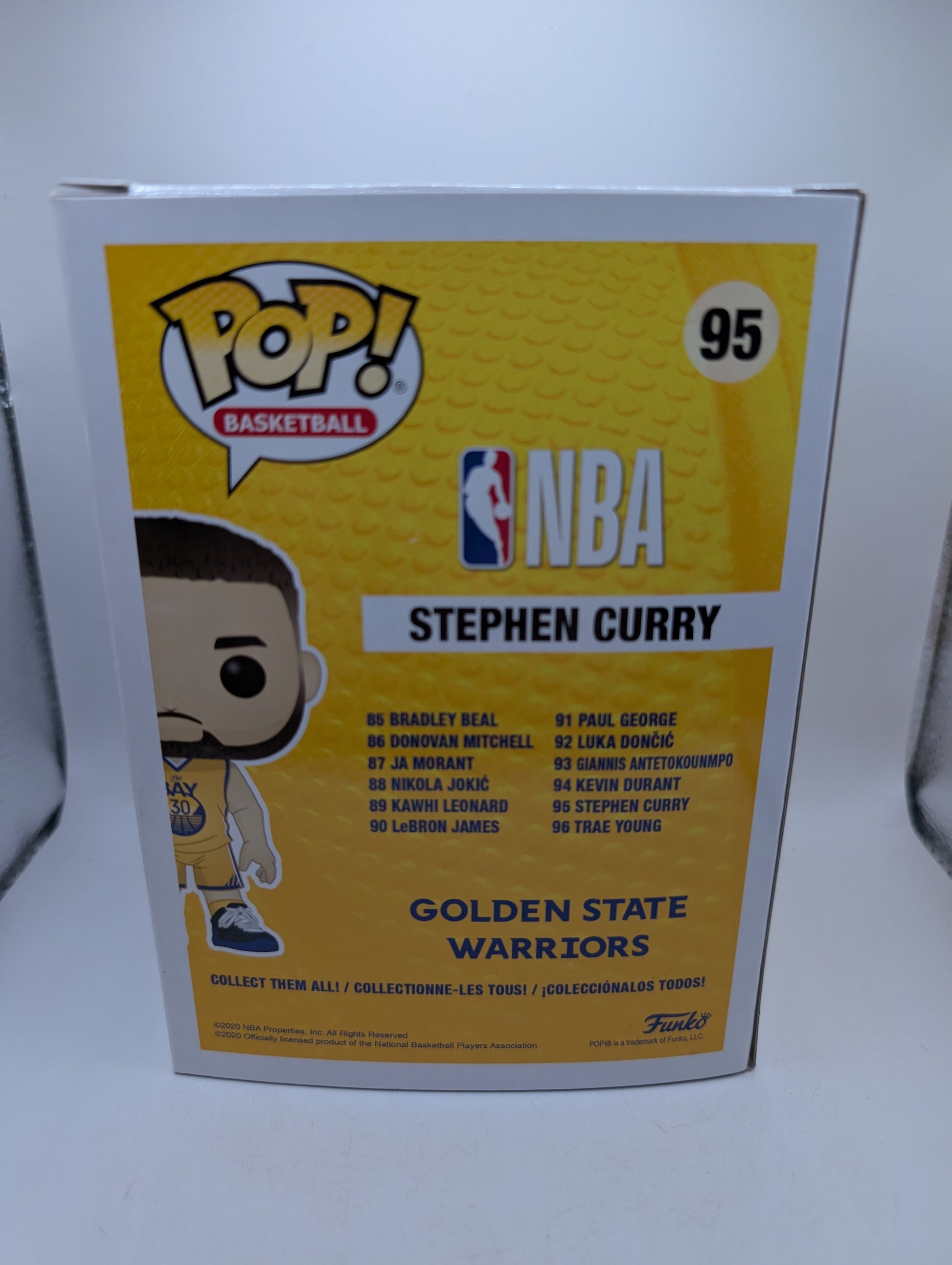 Funko Pop! NBA Golden State Warriors: STEPHEN CURRY #95 FRENLY BRICKS - Open 7 Days