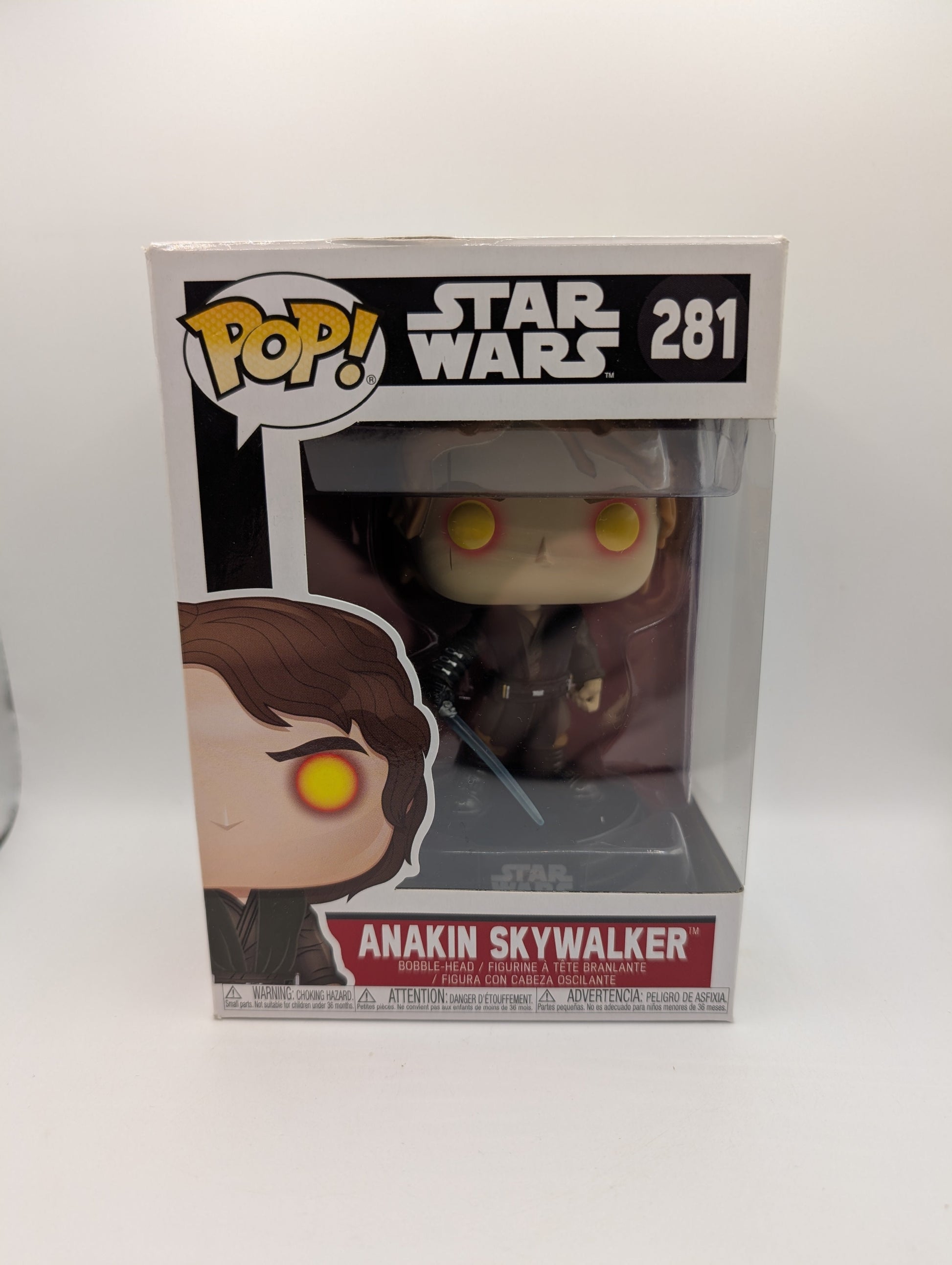 Star Wars #281 Anakin Skywalker Dark Side Funko Pop Vinyl Exclusive FRENLY BRICKS - Open 7 Days