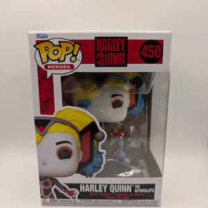 DC Comics - Harley Quinn on Apokolips Pop! Vinyl Figure #450 FRENLY BRICKS - Open 7 Days