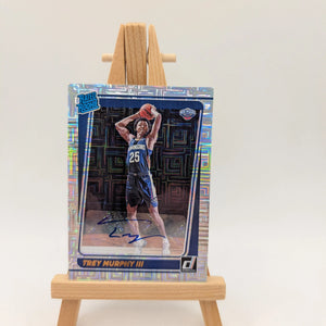 2021-22 TREY MURPHY III AUTO PANINI DONRUSS MAZE RATED ROOKIE RC #228 AUTOGRAPHS FRENLY BRICKS - Open 7 Days
