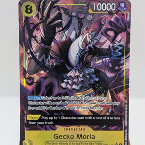 Gecko Moria - OP14-104 (Alternate Art) (OP14-104) - [The Azure Sea's Seven] FRENLY BRICKS - Open 7 Days