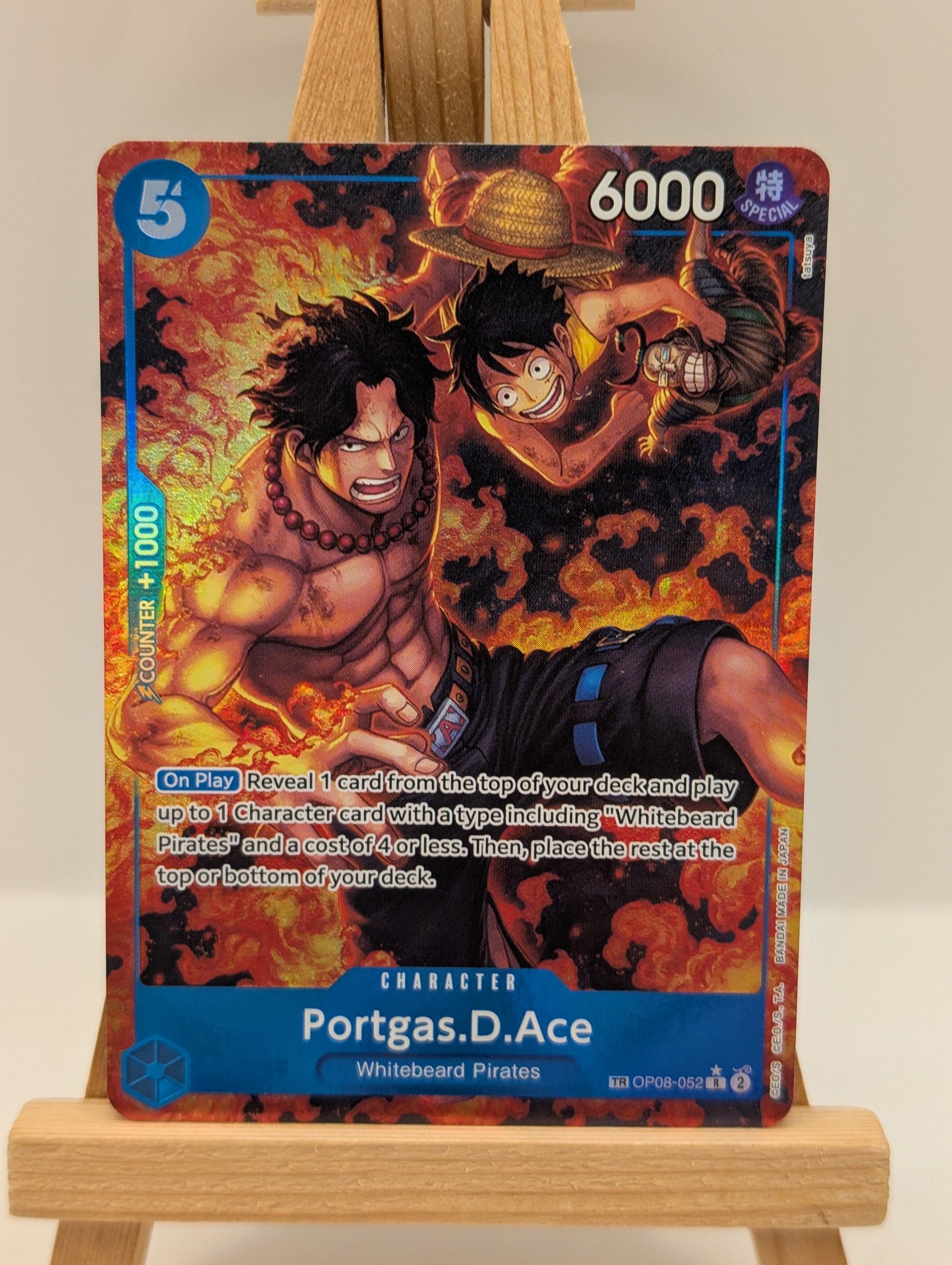 Portgas.D.Ace (TR) OP08-052 English Royal Blood - One Piece Card - NM FRENLY BRICKS - Open 7 Days