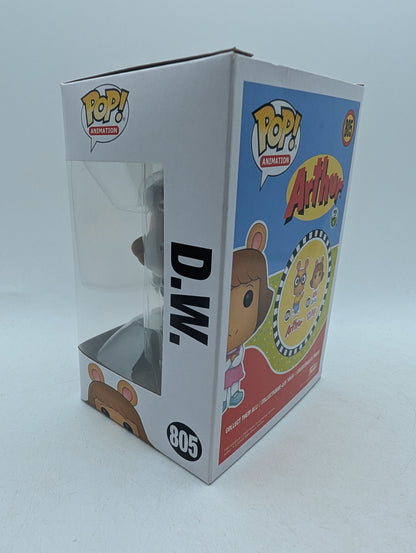 Funko Pop Animation Vinyl Figure Arthur - D.W. Dora Winifred #805 PBS Kids