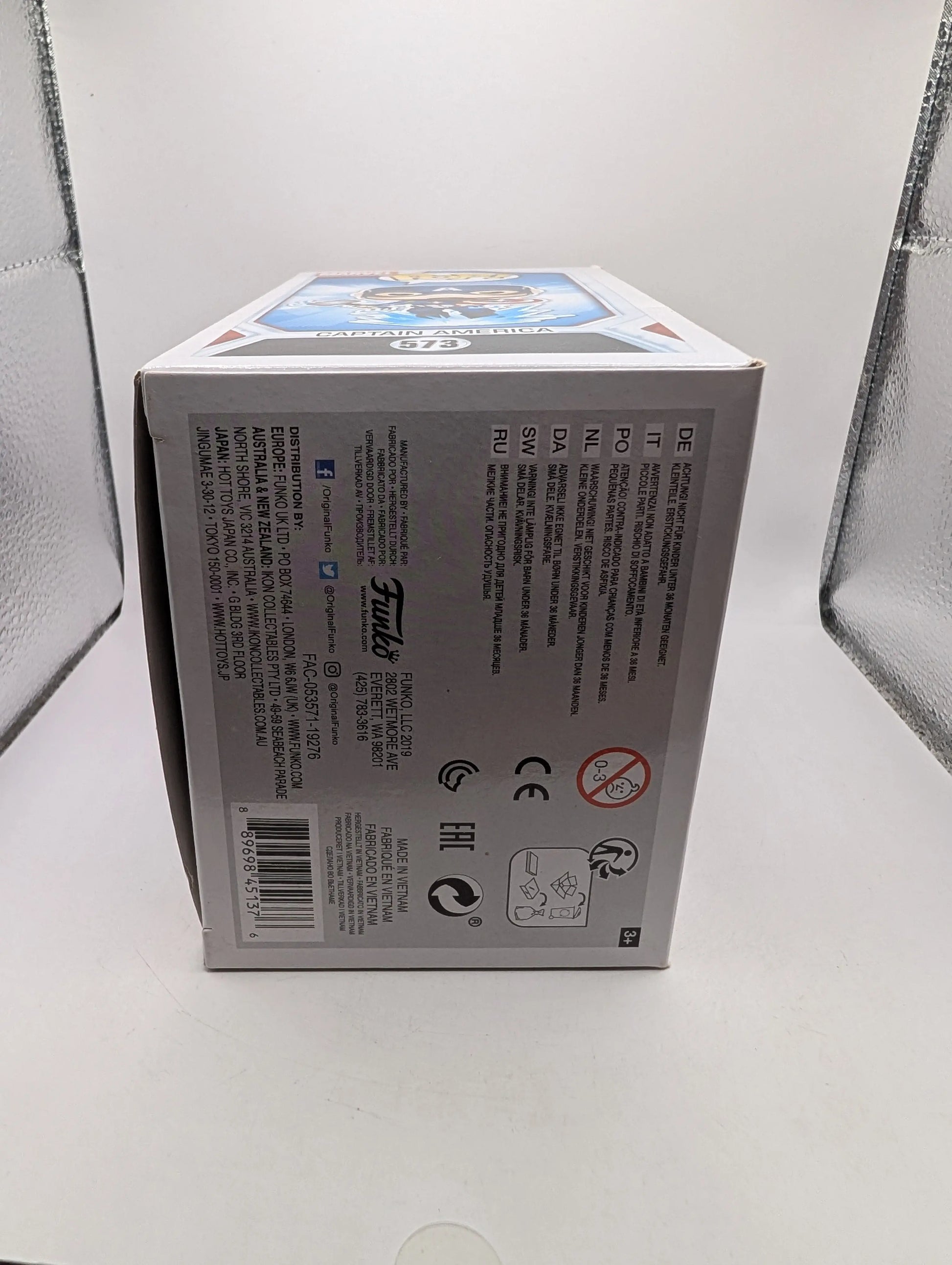 Funko Pop Vinyl - Marvel Avengers: Endgame - Captain America #573 FRENLY BRICKS - Open 7 Days