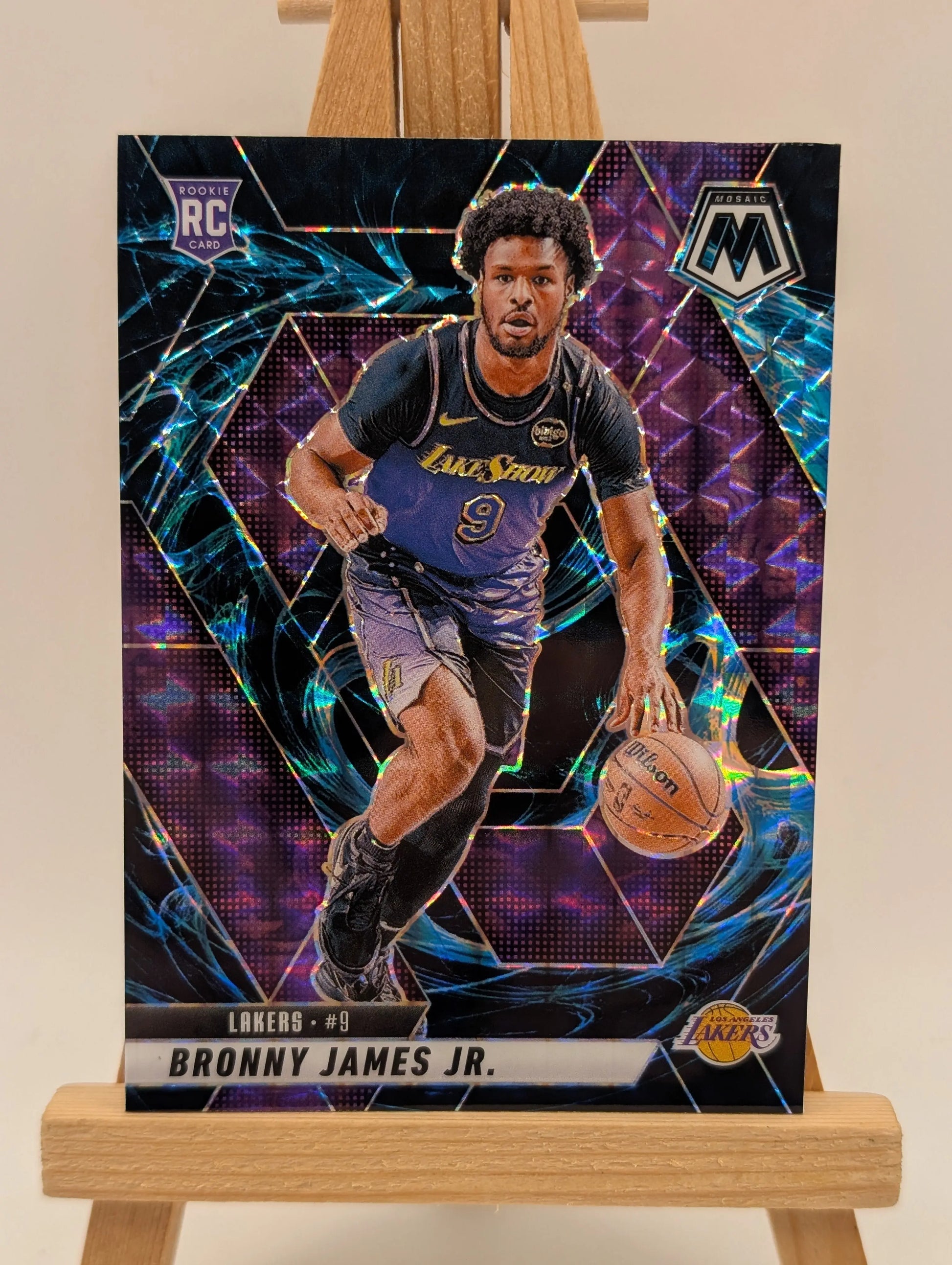 2024-25 Panini Mosaic Bronny James Jr. RC Genesis SSP #214 FRENLY BRICKS - Open 7 Days