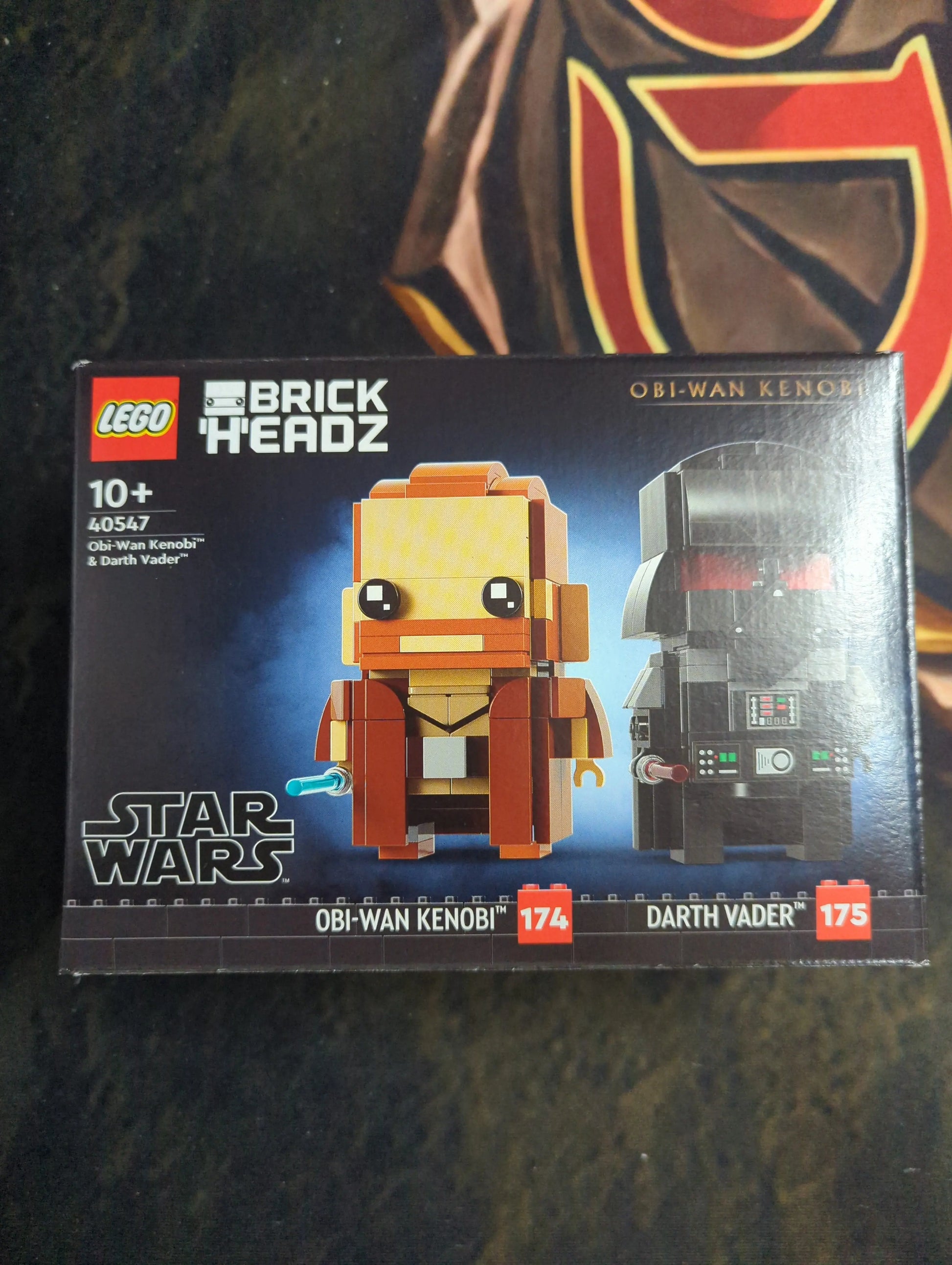 Lego Star Wars Brickheadz 40547 Obi-Wan Kenobi & Darth Vader New/Sealed FRENLY BRICKS - Open 7 Days