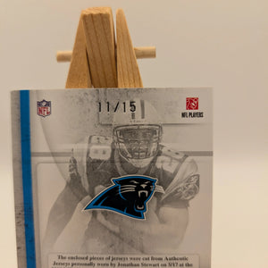 2008 Donruss Gridiron Gear Jonathan Stewart Next Generation AUTO RC #/15 FRENLY BRICKS - Open 7 Days