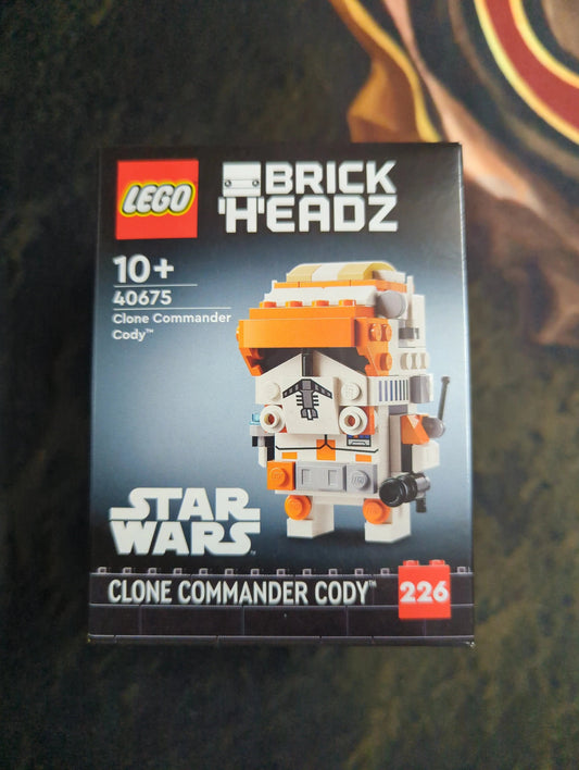 Lego Star Wars Brickheadz 40675 Clone Commander Cody FRENLY BRICKS - Open 7 Days