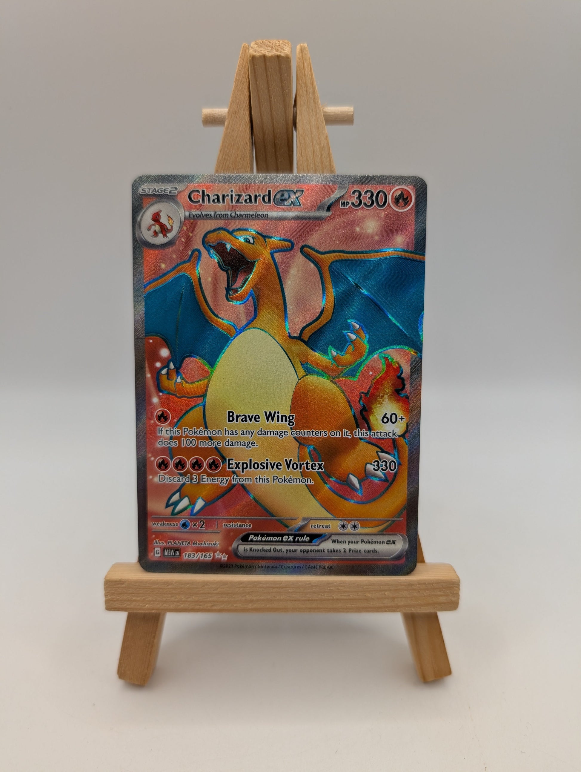 Charizard ex 183/165 SV: Scarlet & Violet 151 - Pokemon Card FRENLY BRICKS - Open 7 Days