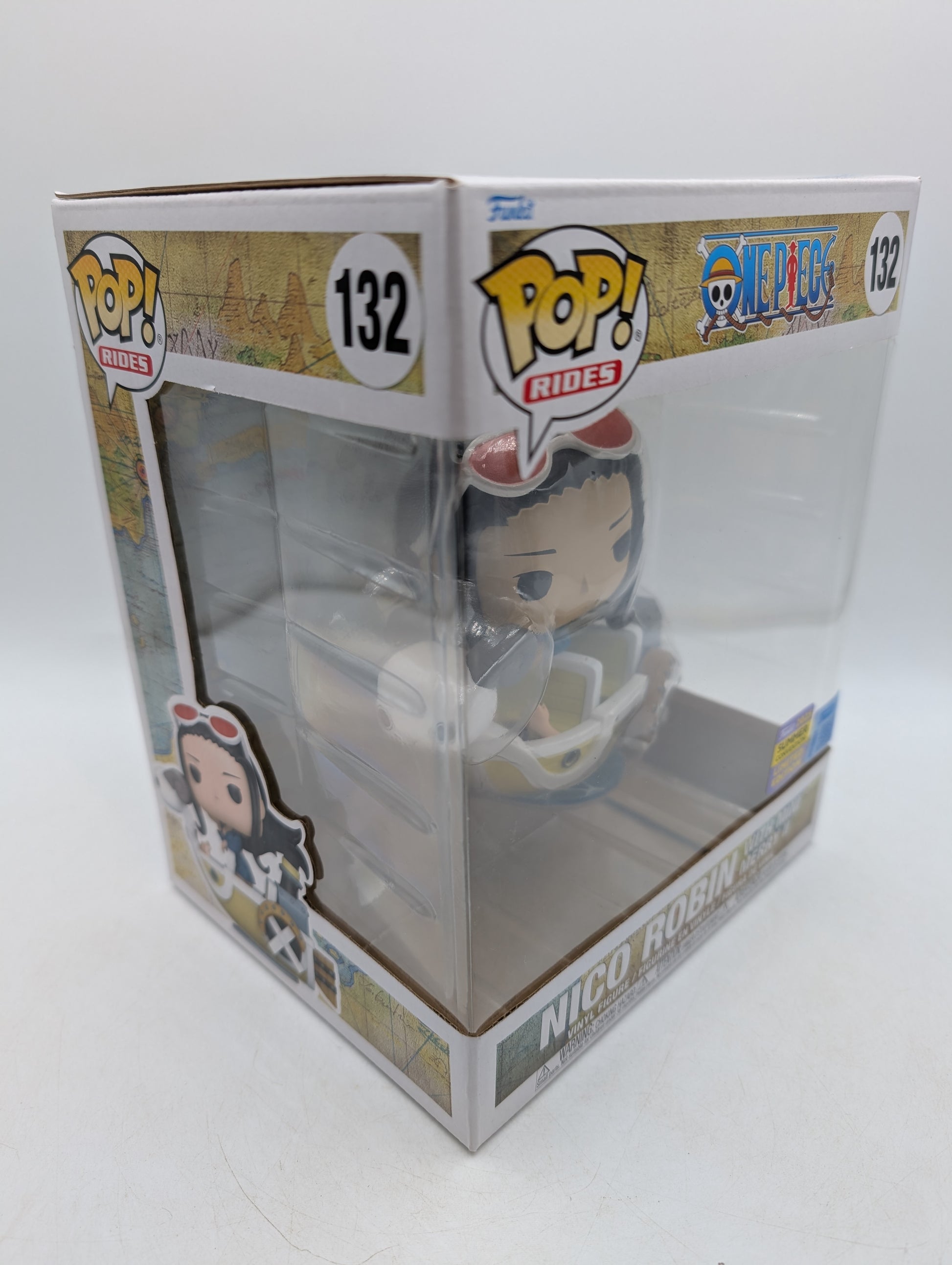 Funko POP! RIDES One Piece Nico Robin with Mini Merry II #132 2025 Summer Con image 8