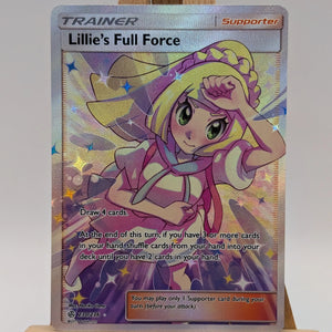 Lillie's Full Force - Pokemon TCG - Cosmic Eclipse - Ultra Rare 230/236 FRENLY BRICKS - Open 7 Days