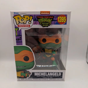 Funko Pop! TMNT: Michaelangelo Mutant Mayhem #1395 FRENLY BRICKS - Open 7 Days