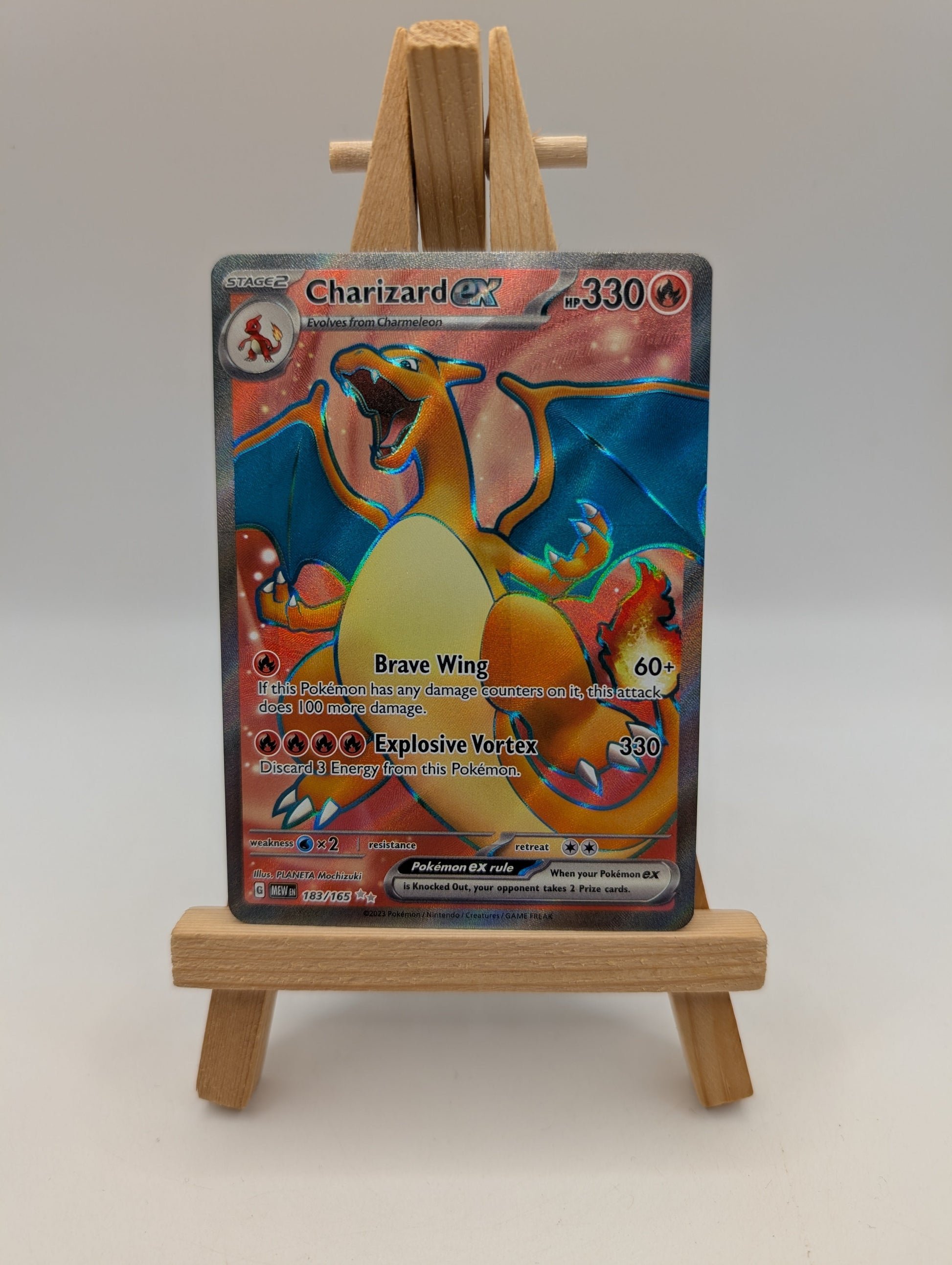 Charizard ex 183/165 SV: Scarlet & Violet 151 - Pokemon Card FRENLY BRICKS - Open 7 Days