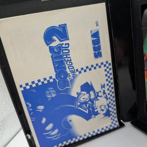 Sega Mega Drive SMD - Sonic The Hedgehog 2 - Cart + Box + Manual USED PAL FRENLY BRICKS - Open 7 Days