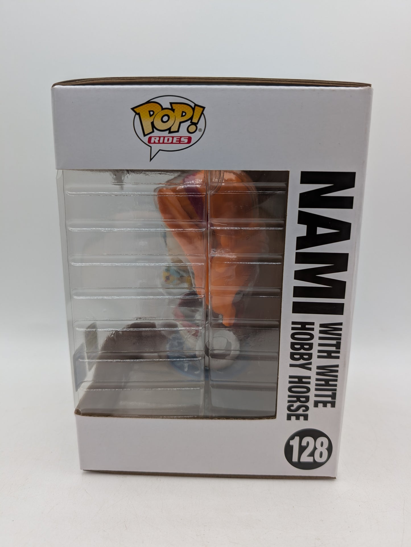 Funko POP! RIDES One Piece Nami with White Hobby Horse #128 2025 Wondercon