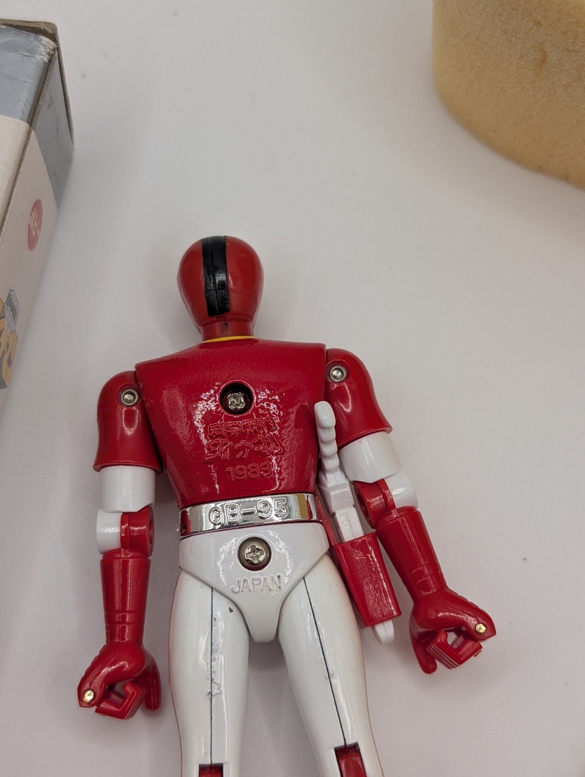 1983 BANDAI JAPAN POWER RANGERS SENTAI DYNAMAN POPY CHOGOKIN MEGA RARE red FRENLY BRICKS - Open 7 Days