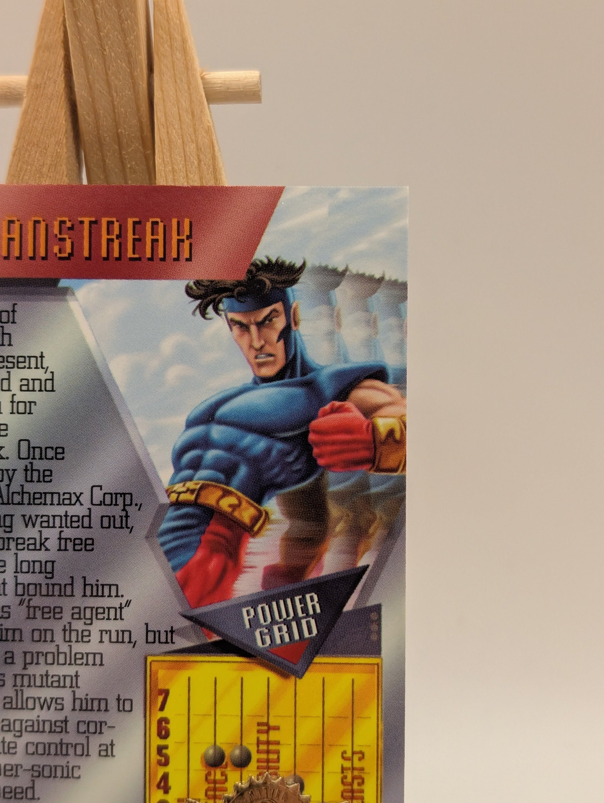 2020 2021 Upper Deck Marvel Metal Universe X-Men 1995 Buyback MEANSTREAK /10 FRENLY BRICKS - Open 7 Days