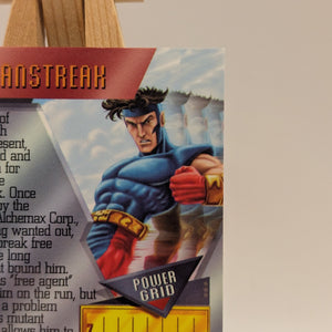 2020 2021 Upper Deck Marvel Metal Universe X-Men 1995 Buyback MEANSTREAK /10 FRENLY BRICKS - Open 7 Days