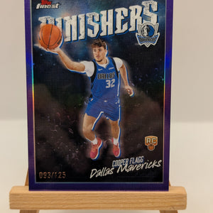 2025-26 Topps Finest - Finishers Cooper Flagg #FI-8 Purple Refractor/125 (RC) FRENLY BRICKS - Open 7 Days