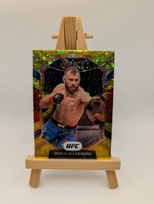 Donald Cerrone 2021 Select Gold Disco 2/10 UFC FRENLY BRICKS - Open 7 Days